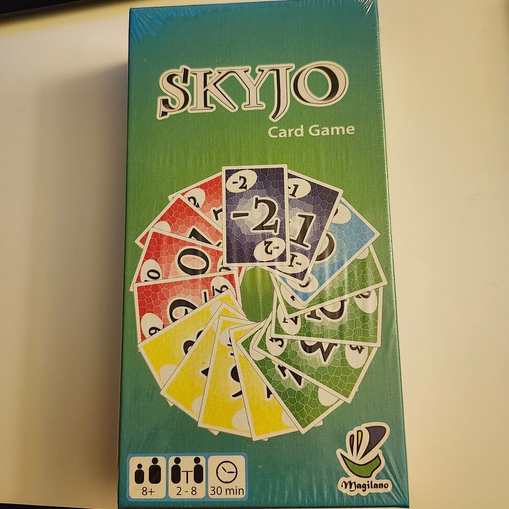 Skyjo card game Magilano golf points math